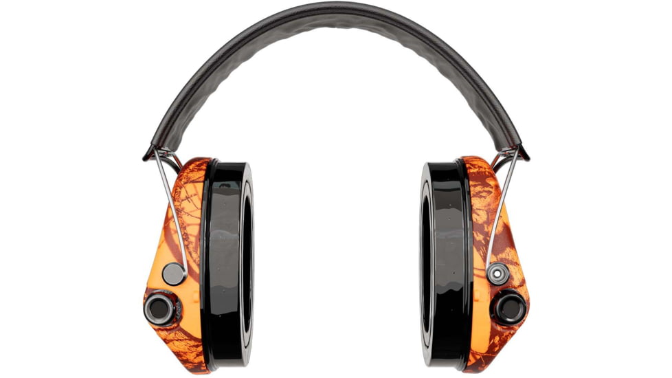 Sordin Supreme PRO-X LED Headset, Black Headband, Mossy Oak, 500545