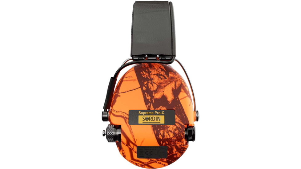 Sordin Supreme PRO-X LED Headset, Black Headband, Mossy Oak, 500545
