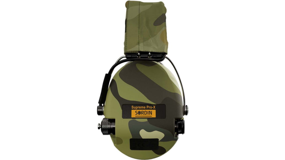 Sordin Supreme PRO-X LED Headset, Camo Headband, Camo Cups, 500412