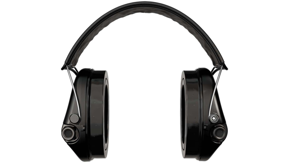 Sordin Supreme PRO-X LED Headset, Leather Headband, Black Cups, 510382