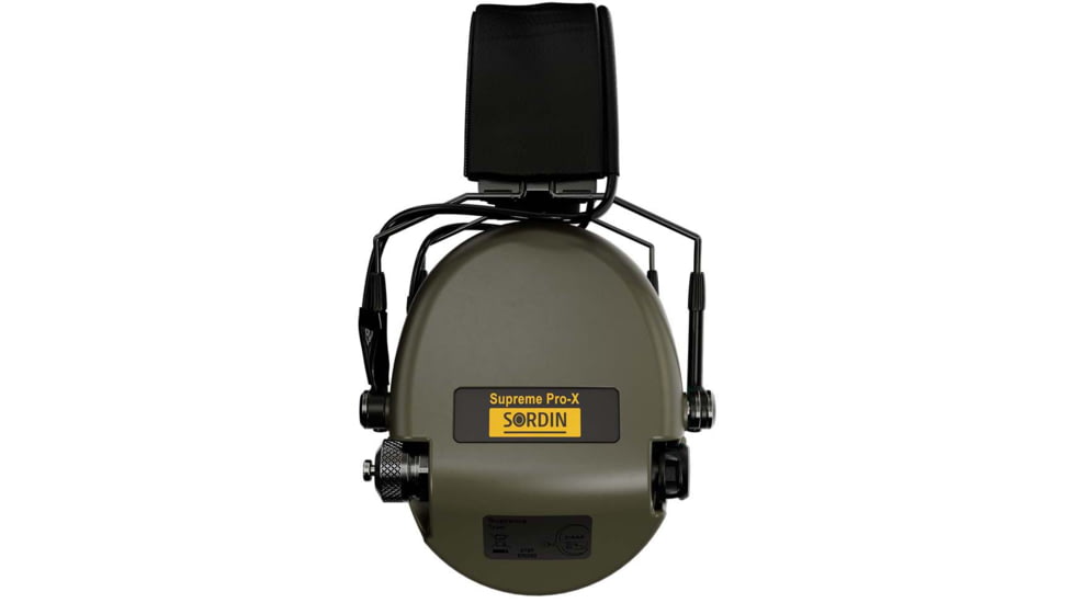 Sordin Supreme Pro-X SFA Headset, Green Cups, 520533