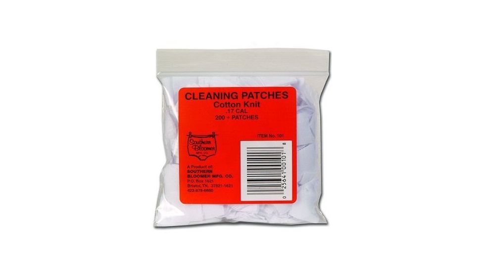Southern Bloomer 17 Caliber Cleaning Patches 101