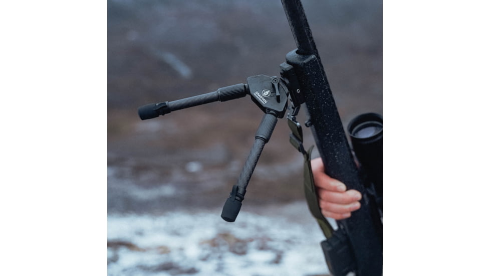 Spartan Precision Equipment Javelin Lite Standard Bipod w/o Adapter, Black, SP01-054-R-BLK