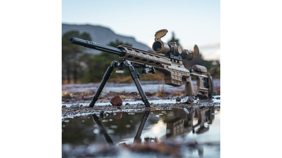 Spartan Precision Equipment Kratos Bipod, M-Lok Adapter, Black, SP01-045-R-BLK