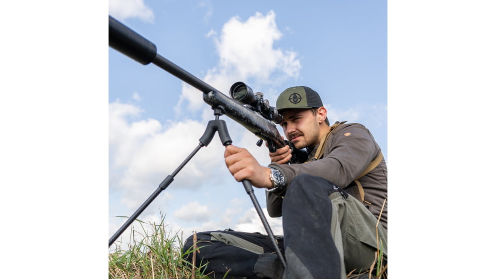 Spartan Precision Equipment Springbok Bipod, Black, SP01-042-R