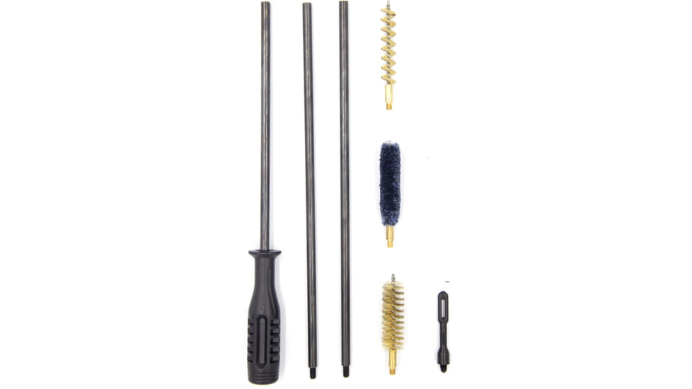 Spearhead Steel Cleaning Kit for .410 Bore Shotgun in Plastic Box, Black, 9003