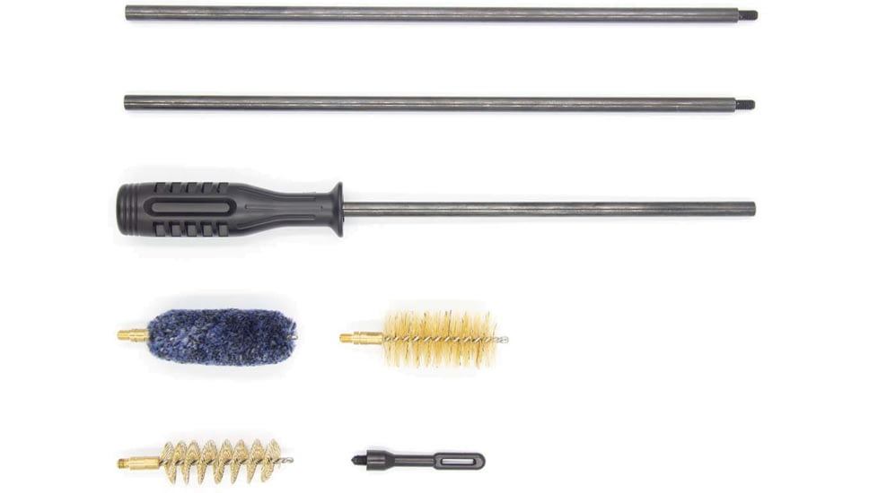Spearhead Steel Cleaning Kit for .410 Bore Shotgun in Plastic Box, Black, 9003