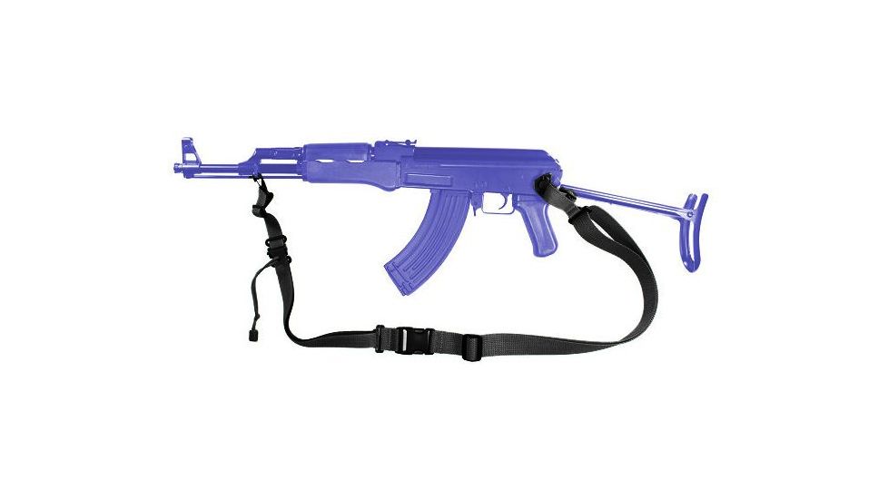 Specter Gear 2 Point Tactical Sling, AK-47 folding stock, w/ ERB - Black