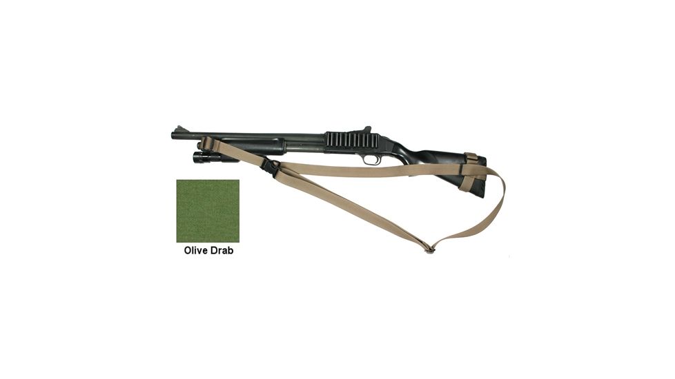 Specter Gear CQB Sling, Mossberg 590/590A1 w/ Hogue 12in LOP Stock, Ambidextrous - OD Green 760 OD