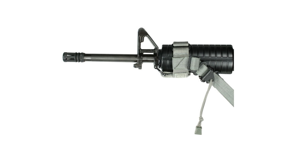 Specter Gear Raider 2 Point Tactical Sling, CAR-15 / M4, collapsible stock &amp; standard hand guards, Braided Lanyard, Emergency Release, Coyote Tan, 535 COY-ERB-BL