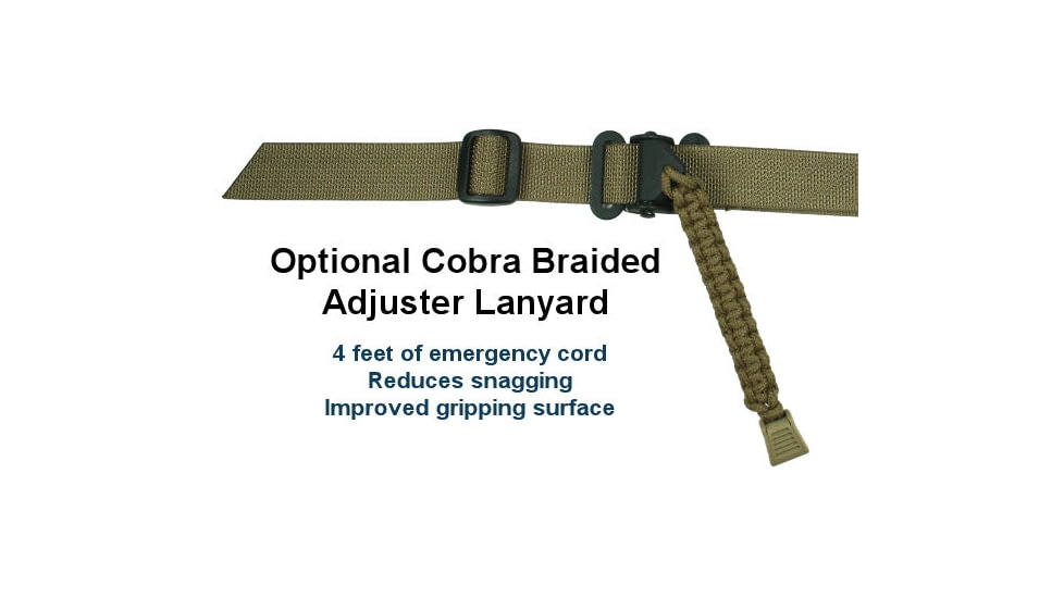 Specter Gear Raider 2 Point Tactical Sling, FN FAL, folding stock, Standard Lanyard, Emergency Release, Coyote Tan, 1035 COY-ERB