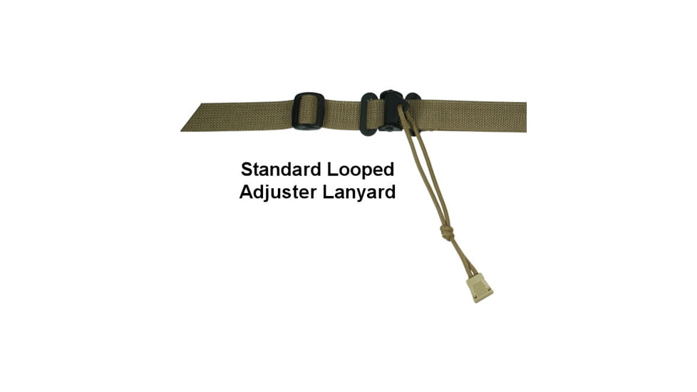 Specter Gear Raider 2 Point Tactical Sling, FN SCAR, Braided Lanyard, Emergency Release, Coyote Tan, 727 COY-ERB-BL