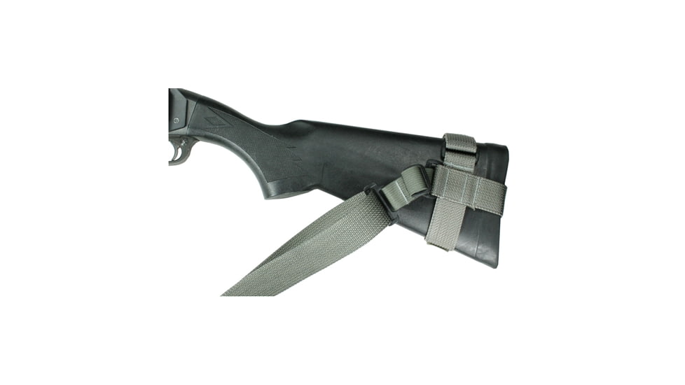 Specter Gear Raider 2 Point Tactical Sling, Remington 870 &amp; 11/87, standard fixed stock, Braided Lanyard, Emergency Release, Black, 538 BLK-ERB-BL