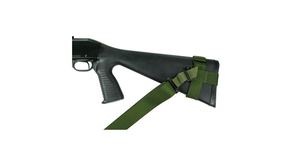 Specter Gear Raider 2 Point Tactical Sling, Stevens 320, Standard and Pistol Grip Fixed Stock, w/ERB, Ambidextrous, Olive Drab 976 OD-ERB