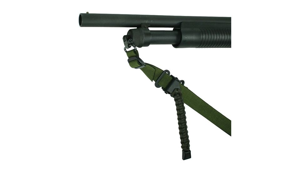 Specter Gear Raider 2 Point Tactical Sling, Stevens 320, Standard and Pistol Grip Fixed Stock, w/ERB, Ambidextrous, Olive Drab 976 OD-ERB