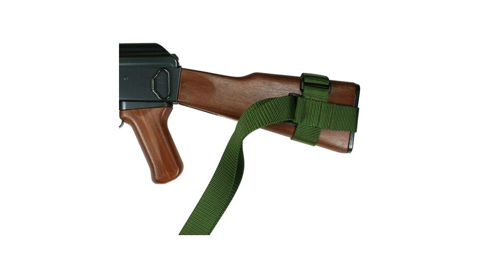Specter Gear Raptor 2 Point Tactical Sling for AK-47 w/Fixed Stock, Small Diameter, OD Green 944 0002 OD-ERB