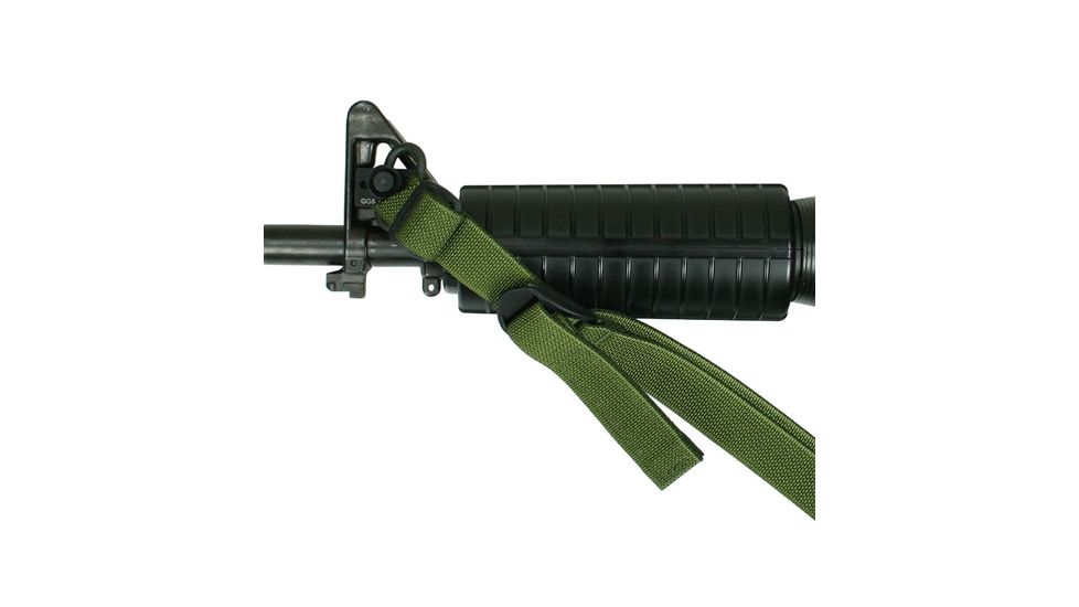 Specter Gear Raptor 2 Point Tactical Sling, Universal Fit w/QD Swivel, Black 931 BLK-ERB