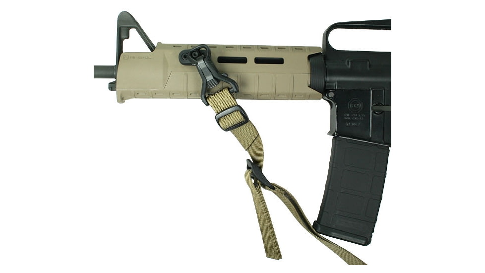 Specter Gear Raptor 2 Point Tactical Sling, Universal Paraclip, Emergency Release, Olive Drab Green, 1014 OD-ERB