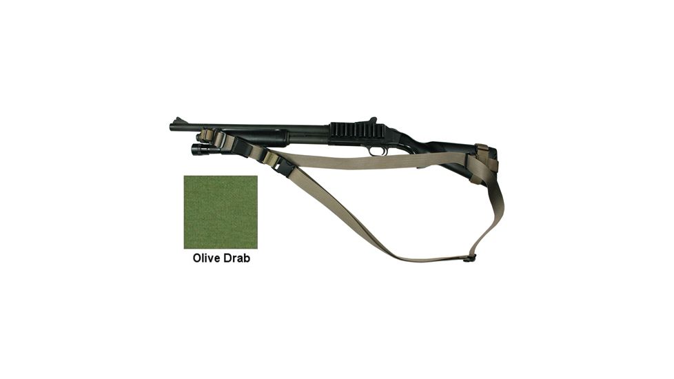 Specter Gear SOP Sling, Mossberg 590/590A1 w/ Hogue 12in LOP Stock, Ambidextrous - OD Green 762 OD
