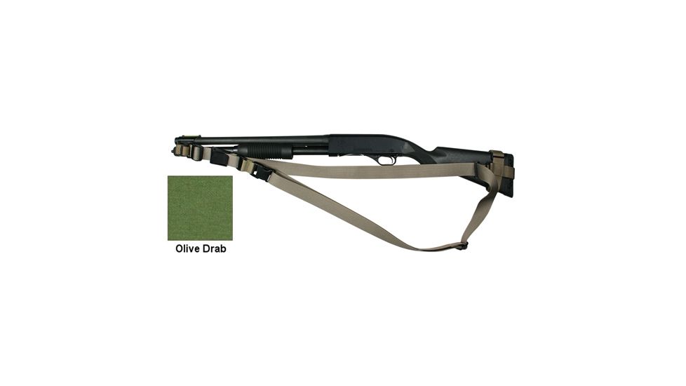 Specter Gear SOP Sling, Winchester 1300 / FN Police  w/ Hogue 12in LOP Stock, Ambidextrous - OD Green 766 OD