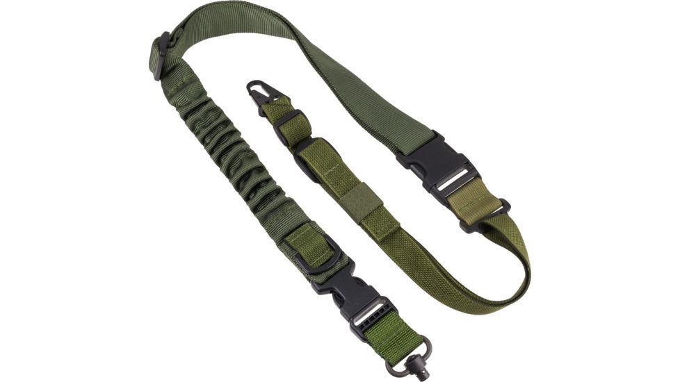 Specter Gear TCS Convertible 1 or 2 Point Tactical Sling, QD Swivel Attachment Version, Black, 858 BLK-ERB