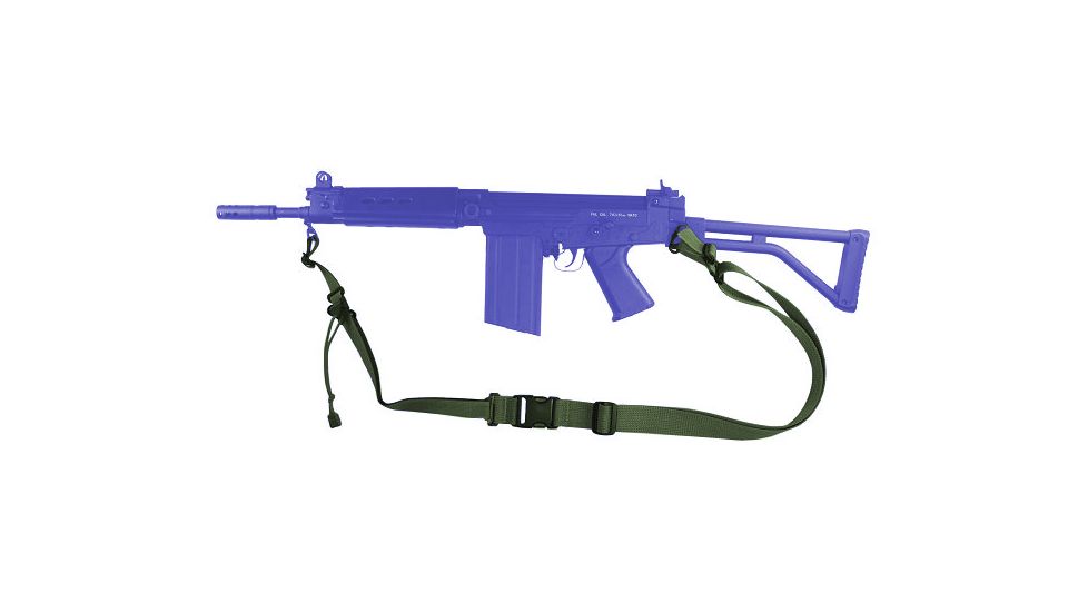 Specter Gear 2 Point Tactical Sling, M-4, Ambidextrous, w/ ERB - OD Green 