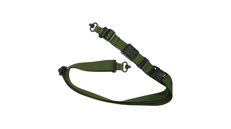 Specter Gear Universal QD Swivel SOP 3 Point Tactical Sling, Olive Drab, Olive Drab 852-OD