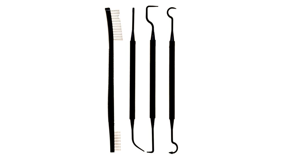 Sport Ridge 4 Piece Cleaning Pick and Brush Set, 03977P
