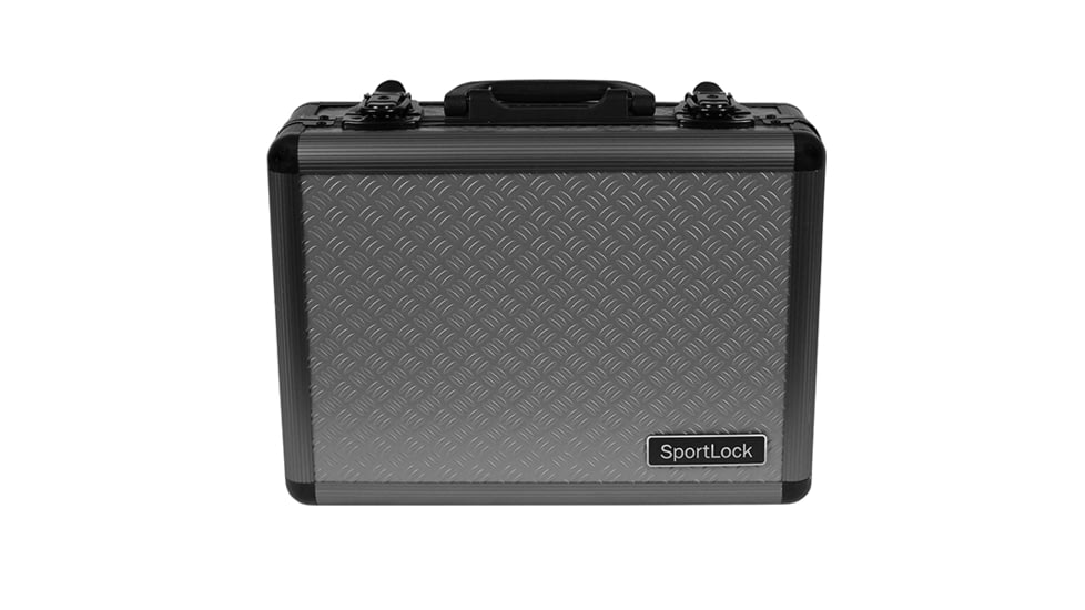 Sportlock AlumaLock Double Handgun Case,8.3x11.9x2.4in,Canada 00002CN