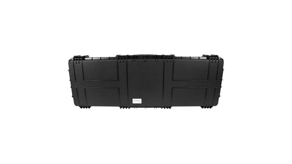 SportLock Double Rifle Case w/Handle and Wheels, Black, 47x17x7in 00057
