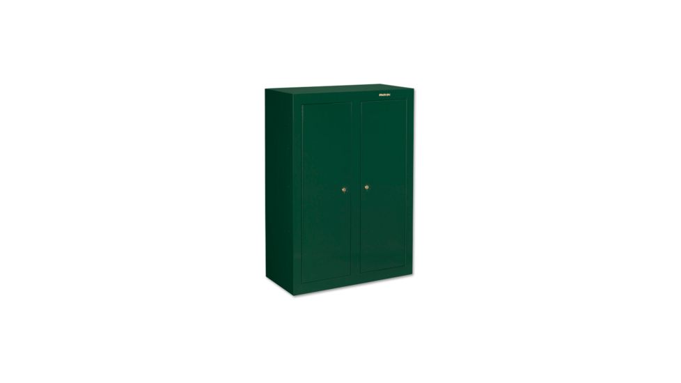 Stack-On 16-31 Gun Convertible Double Door Steel Security Cabinet, Hunter Green GCDG-9216-DS