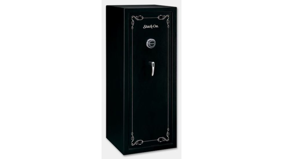 Stack-On 16-Gun Security Safe w/Combination Lock,20.71x17.27x54.96in,Matte Black SS-16-MB-C