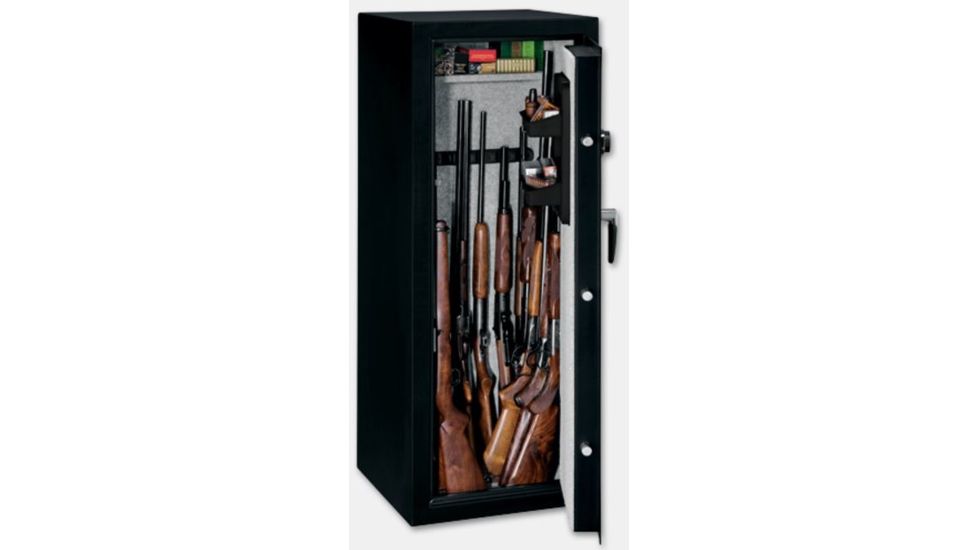 Stack-On 16-Gun Security Safe w/Combination Lock,20.71x17.27x54.96in,Matte Black SS-16-MB-C