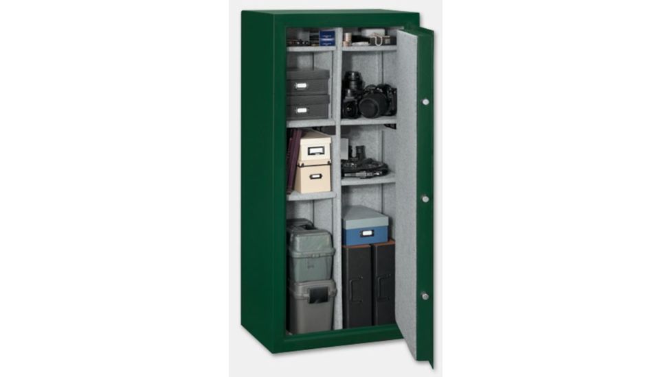 Stack-On 22-Gun Convertible Security Safe w/Combination Lock,26x17.625x55in,Hunter Green SS-22-MG-C
