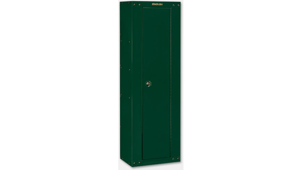 Stack-On 8 Gun Ready to Assemble Steel Cabinet, Hunter Green GCG-8RTA-DS