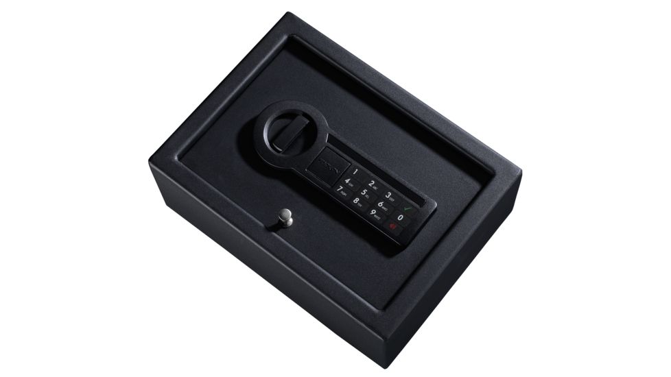 Stack-On Biometric - Drawer Safe w/Biometric Lock, MATTE BLACK PDS-1500-B