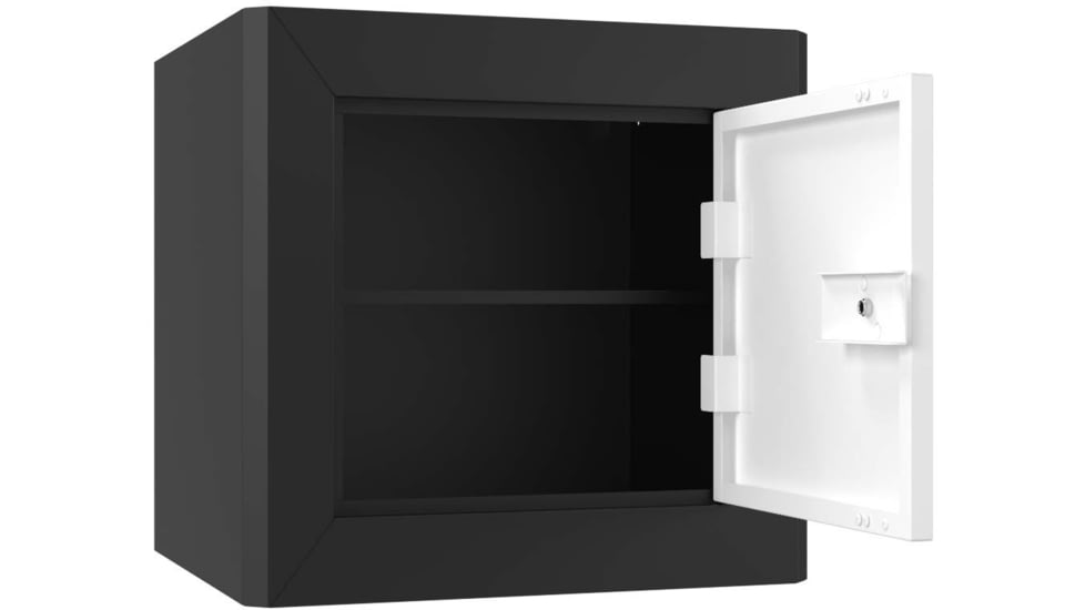 Stack-On Compact Welded-Steel Pistol, Ammo Cabinet, Black&amp; White, X-Large, GCBW-1000-DX