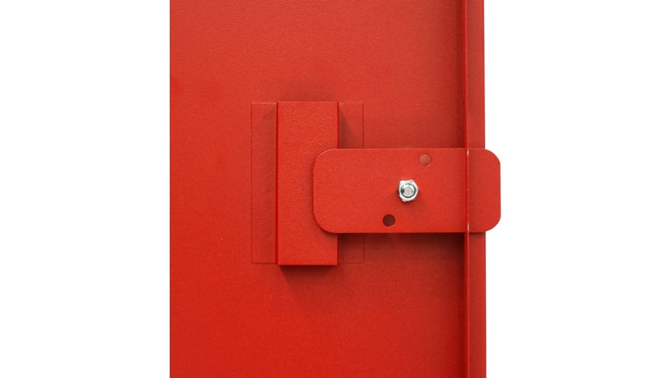 Stack-On Compact Welded-Steel Pistol, Ammo Cabinet, Red, Medium, GCR-500-DS