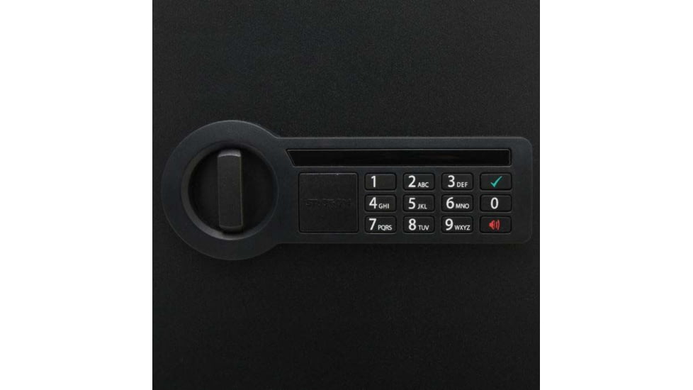Stack-On In-Wall Safe with Electronic Lock 55in Tall, Black, Large, PWS-1855-E
