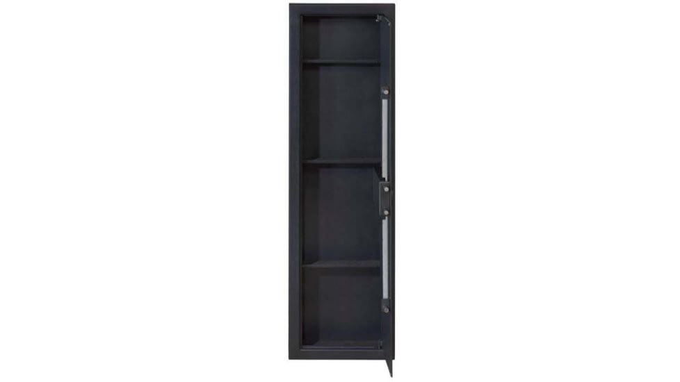 Stack-On In-Wall Safe with Electronic Lock 55in Tall, Black, Large, PWS-1855-E