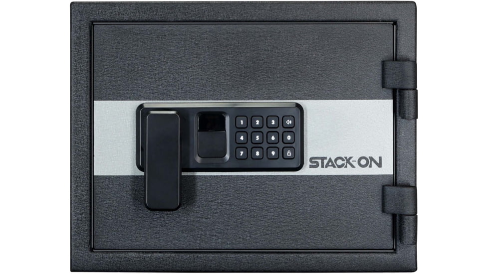 Stack-On Personal Fire and Waterproof Safe 0.8 Cu Ft with Electronic Lock, Gray, Small, PFWS-080-B-D-E