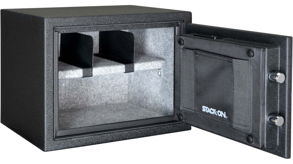 Stack-On Personal Fire and Waterproof Safe 0.8 Cu Ft with Electronic Lock, Gray, Small, PFWS-080-B-D-E