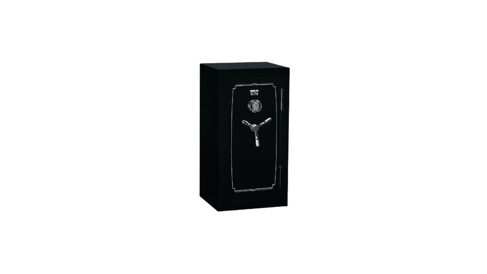 Stack-On Shooter's Pistol/Ammo Safe w/ 5.7 Cu, ft of Storage for Ammo/Supplies, Black, Medium, E-4-MB-E-S