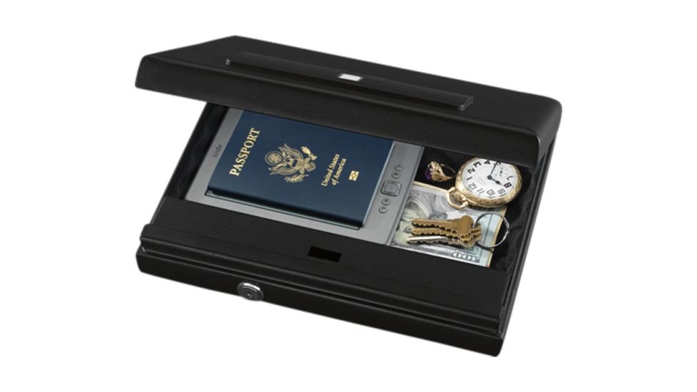 Stack-On PC1665B Biometric Lock Large Portable Safe 12.11 W X 12.5 D X 2.52