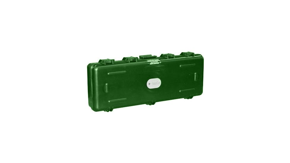 Starlight Cases Gun Case 6x13x52in W Polyurethane Foam Handle Wheels Green