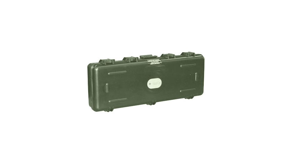 Starlight Cases Gun Case 6x13x52in W Polyurethane Foam Handle Wheels Olive Drab