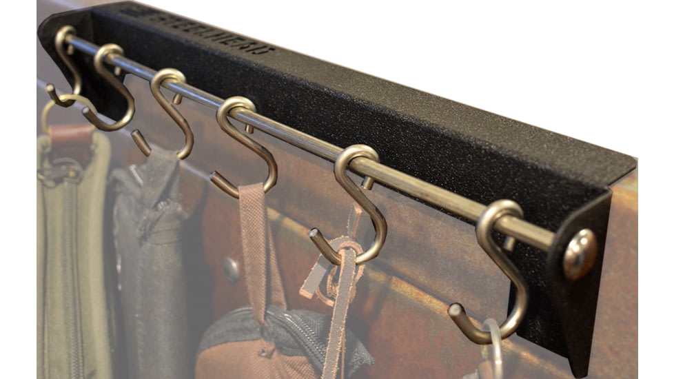 Steelhead Outdoors Case Keeper, 6 Hooks, Black, 15in, CK15-MBK