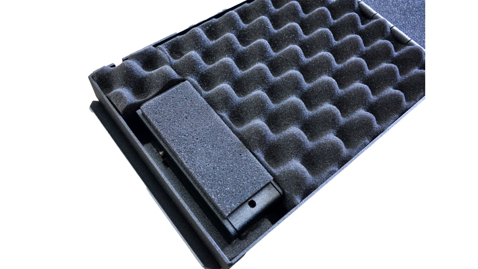 Steelhead Outdoors Fast Access Pistol Box, Black, Large, SLB-8512C