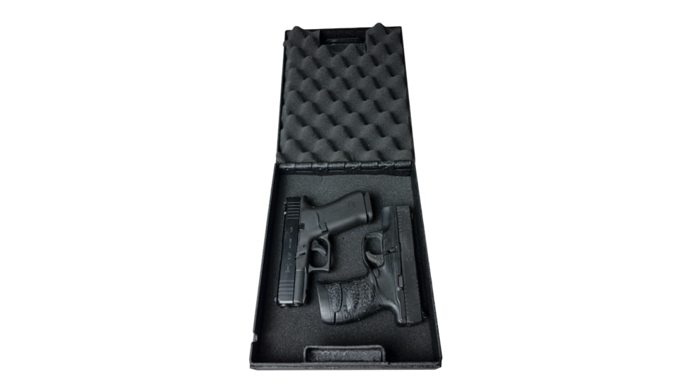Steelhead Outdoors HD Pistol Box, Black, Large, LB-8511C