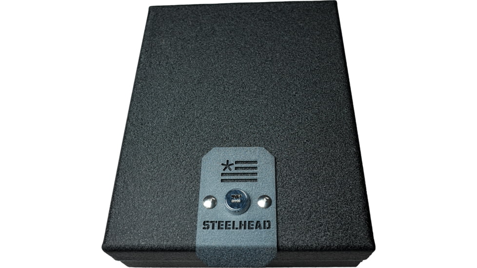 Steelhead Outdoors HD Pistol Box, Black, Large, LB-8511C